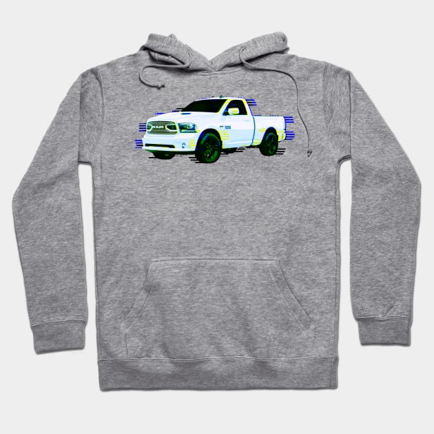 RAM 1500 single cab Hoodie by mfz